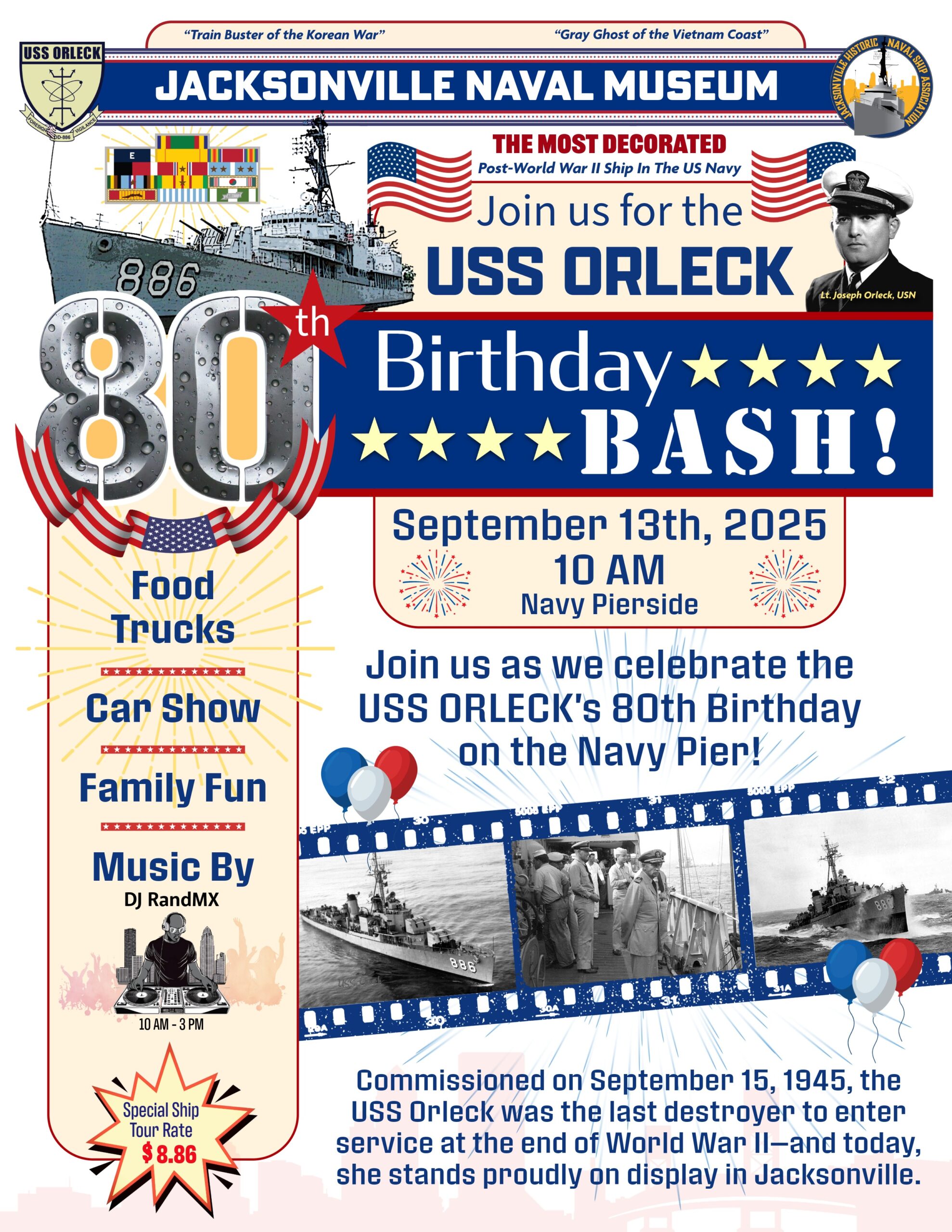 USS Orleck 80th Celebration