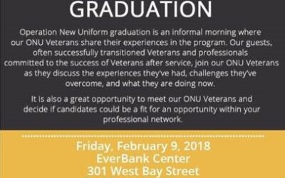 Operation New Uniform Cohort 23 Graduation Hosted By EverBank