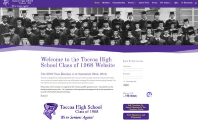 Toccoah High School 1968 Class Reunion