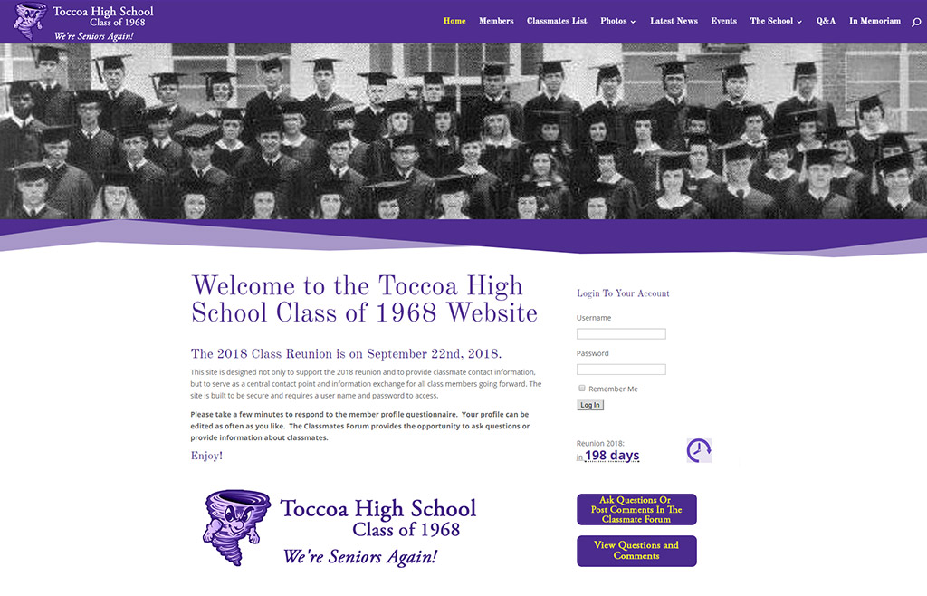 Toccoah High School 1968 Class Reunion